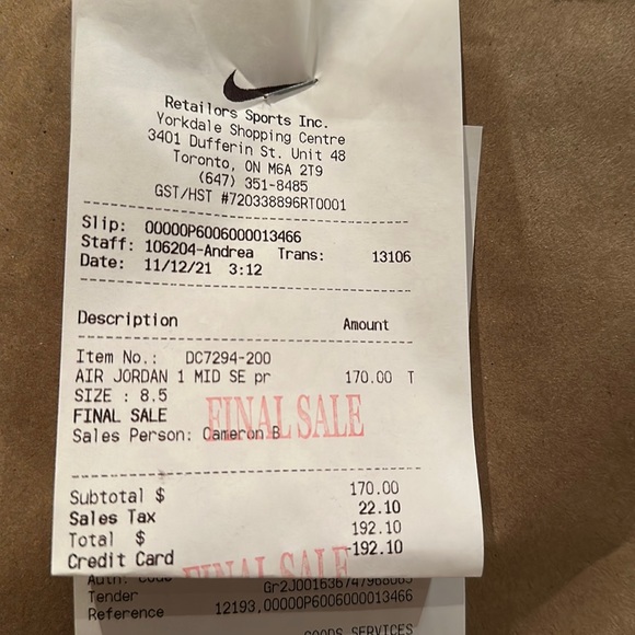 Sold - Nike Air Jordan 1 SE Dark Chocolate/Earth Tone - Picture 4 of 7